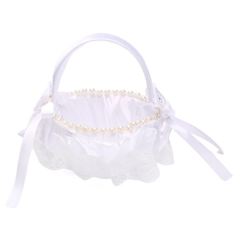 6 стилей, белый романтический бант, мешковина, свадебная церемония, вечеринка, корзина с розами