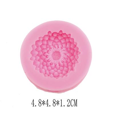 Форма для торта из силиконовой помадки в форме цветка морского анемона, форма для украшения выпечки