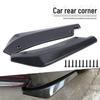 Carbon Fiber Rear Corner Decorative Lip Spoiler - Universal Car Modification Part.
