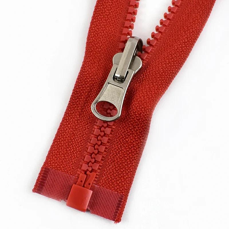 2-10 шт. Meetee 70 см 5# смоляная молния роторный бегунок двусторонняя открытая молния для куртки пальто пуллер для молнии швейные аксессуары