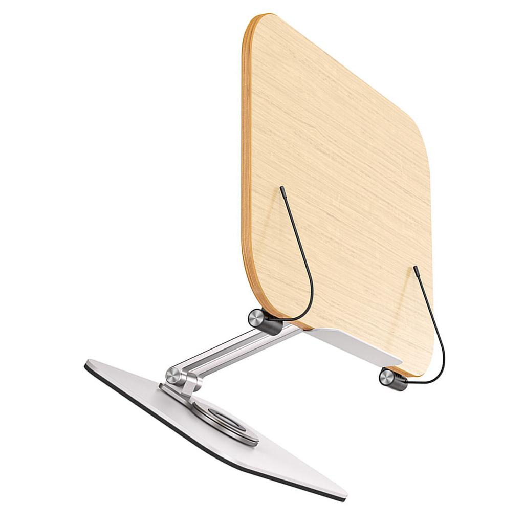 Стойка для чтения с вращением на 360 градусов, прочная несущая способность, подставка для планшета из алюминиевого сплава для студентов