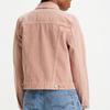Джинсовая куртка Levis однотонная женская розовая 29945-0139