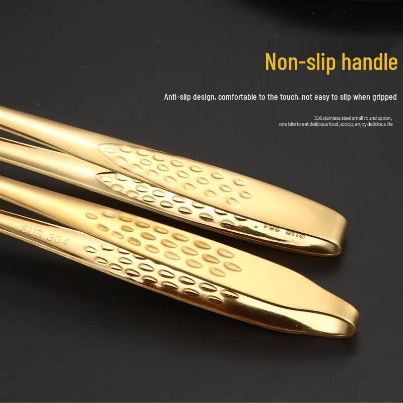 304 Stainless Steel Korean BBQ Tongs