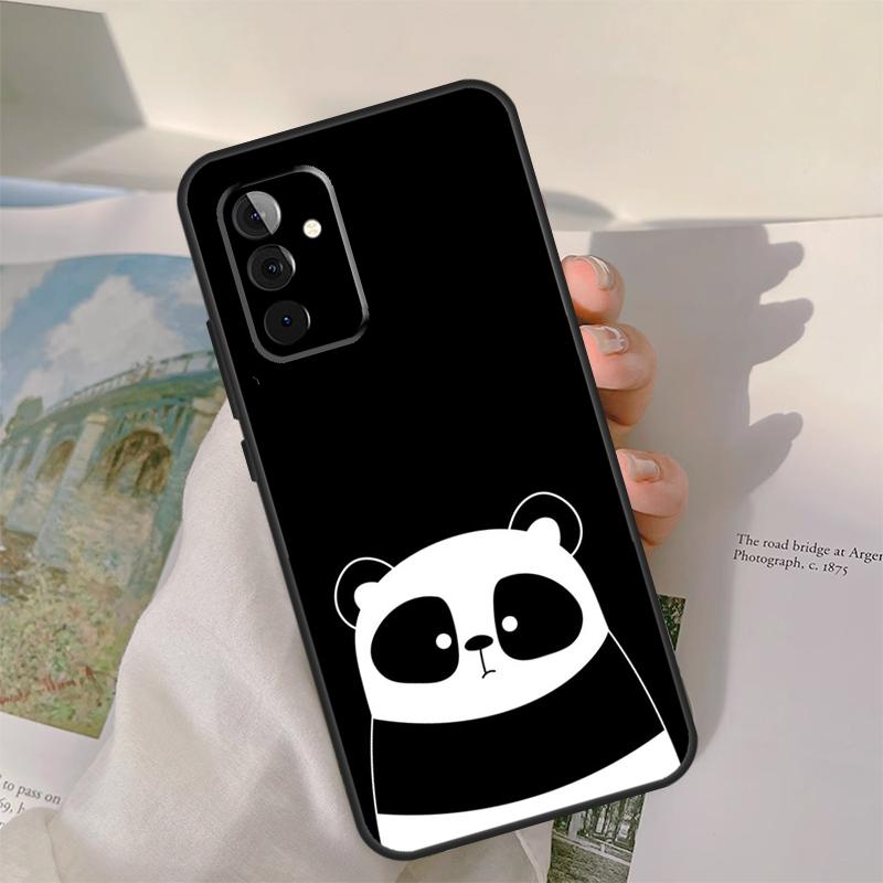 Panda Animal Case For Samsung Galaxy A55 A35 A15 A32 A12 A22 A52 A06 A54 A34 A14 A56 A36 A26 A16 A13 A53