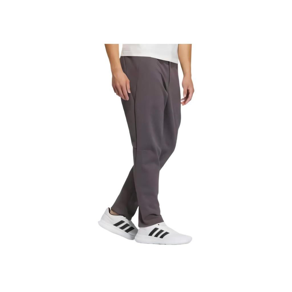adidas SS25 Wuzong Series Soft Skin Fashion Casual Брюки Мужские Брюки Rock-Gray JZ4191