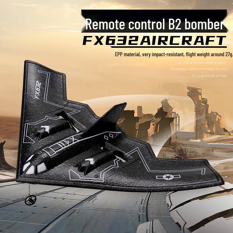 FX632 B2 Bomber Electric RC Foam Airplane: Children's Glider Toy Model Aircraft