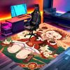 Custom Name Personalized Genshin Impact Print Carpet, Versatile Home Decor Rug, for Playroom, Apartment, Balcony, Entryway, Hallway Gift