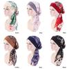 ELENS Floral Print Women Elastic Turban Hat Head Scarf Bandana Headwear?Pirate