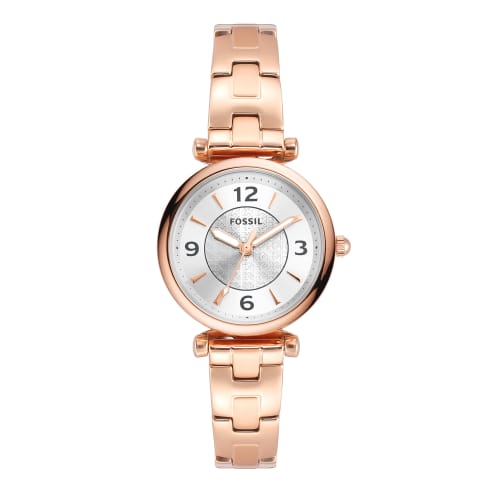 Fossil CARLIE ES5202 Women's Pink Gold Watch
