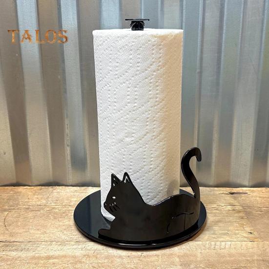 Держатель для бумажных полотенец с утяжеленным основанием, забавная подставка для кухонной столешницы в форме животного, диспенсер для туалетной бумаги