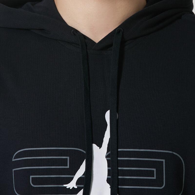 Jordan Sweatshirts Men's Black Hooded Moderate Other HQ8695-010