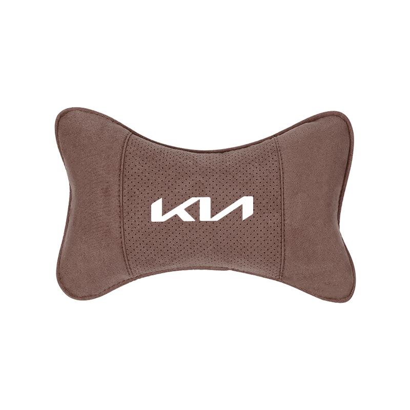 LRVA9 Подголовник Автокресла Автомобильная Замшевая Подушка-Поддержка для Шеи для KIA K9 K5 RIO Sorento Ceed Sportage Carnival Stinger Niro Soul Optima