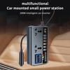 Car Inverter Power Adapter 12V/24V To DC220V 200W Converter Multi Charger Socket QC3.0 USB PD Type-C Fast Charging Car Inverter