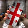 Georgia Flag Phone Case For Xiaomi Mi 12 11T 10T 9T Lite Pro Ultra Note 10 Poco F3 F4 X4 GT Soft Black Phone Cover