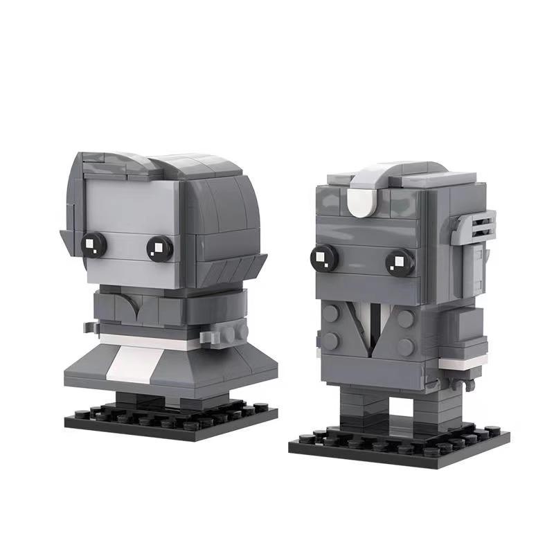 Строительные блоки персонажей супергероев фильмов Brickheadz Building Blocks Детская сборная игрушка Игрушка для детей Подарок