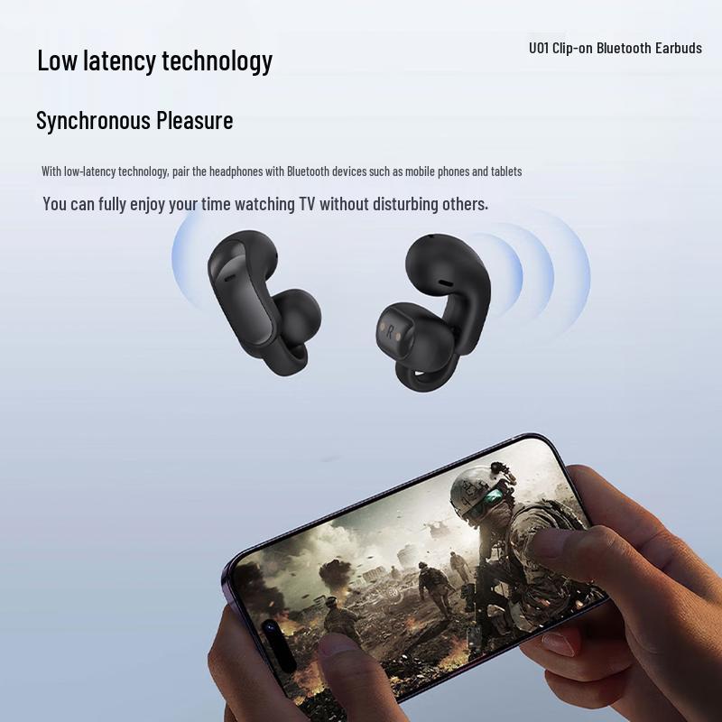 Bluetooth-наушники Newman J01 с открытым ухом, на зажиме