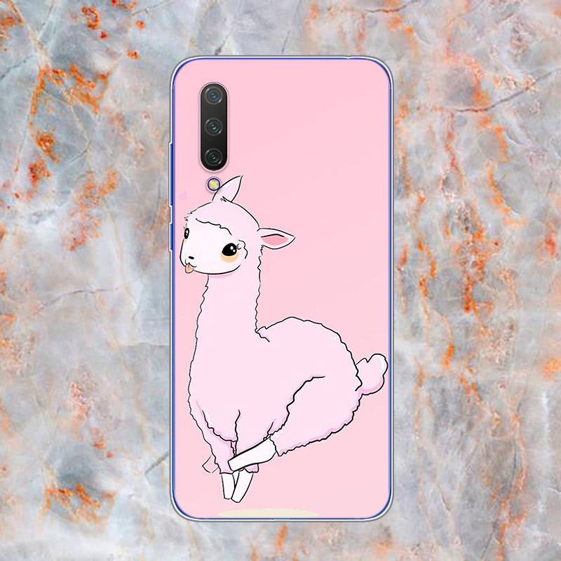 Мягкий силиконовый чехол из ТПУ с изображением ламы альпаки для Xiaomi Mi Note 11 10T 10 9 9T SE 8 Lite Pro Ultra 5G, чехол для телефона