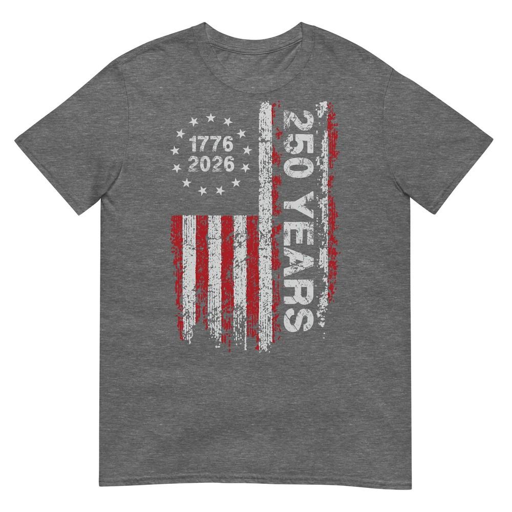 250 Years American Flag 250th Anniversary Usa Tshirt