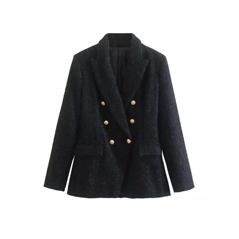 2023 Осень Европейский и Американский Двубортный Повседневный Городской Пиджак