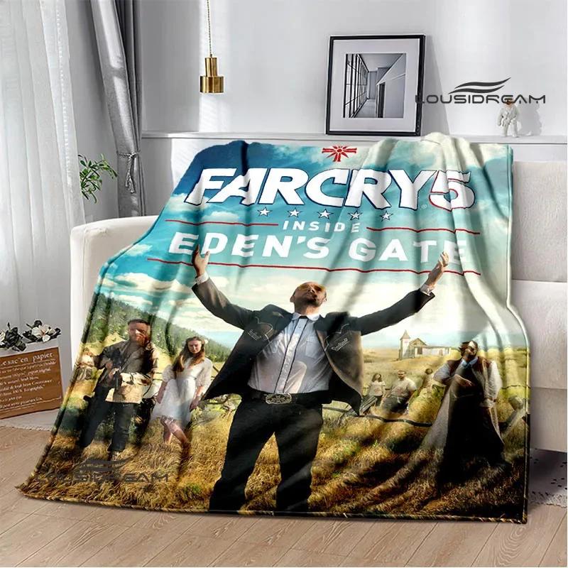 3D Игра Farcry Мультяшные напечатанные одеяла Фланелевое Теплое одеяло мягкое и удобное одеяло одеяла для пикника подарок на день рождения