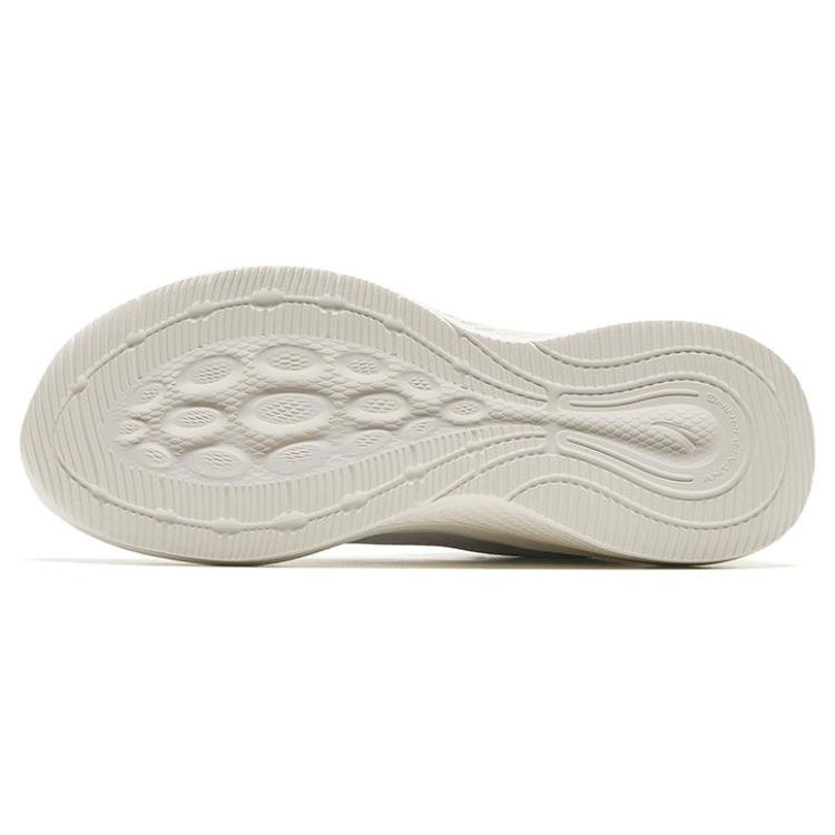 Anta Кроссовки для бега Urban Running Slip-Resistant Durable Low-Go для женщин, цвет слоновой кости-белый, светло-туманно-серый 922335571-1