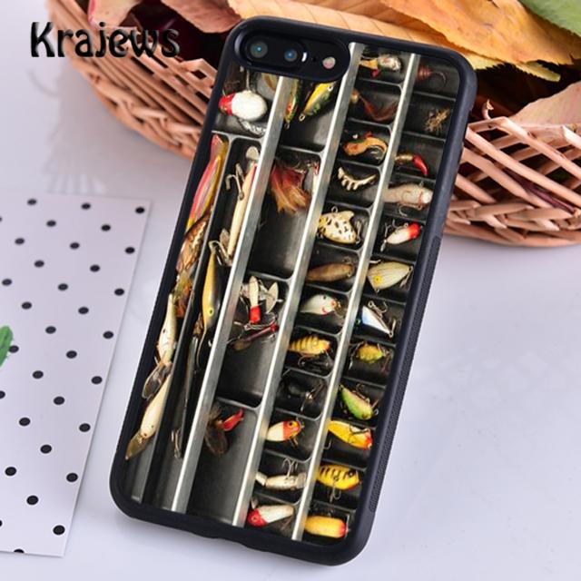 Krajews Hunting Fishing art fish box Phone Case Cover For IPhone 18 17 Air 16 15 14 plus 11 12 13 pro max coque Fundas