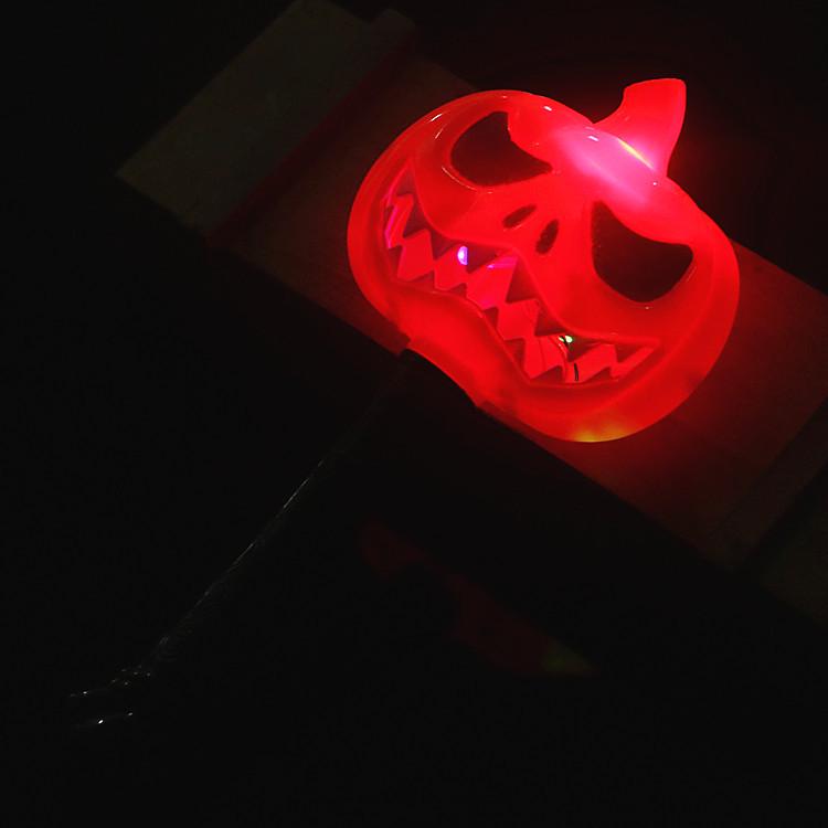 Хэллоуин Красочный Музыкальный Фонарь-Тыква и Конфетница с Управлением Звуком