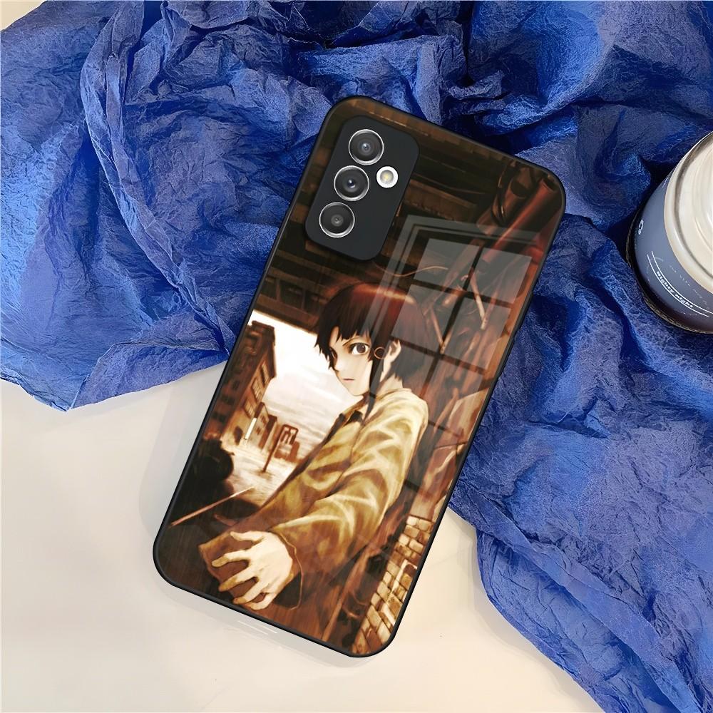 Чехол для телефона S-Serial E-Experiments L-Lain для Samsung Galaxy S24 S23 S22 S21 S20 A24 A34 A54 A53 Note20 M54 Fe Ultra Plus Стекло