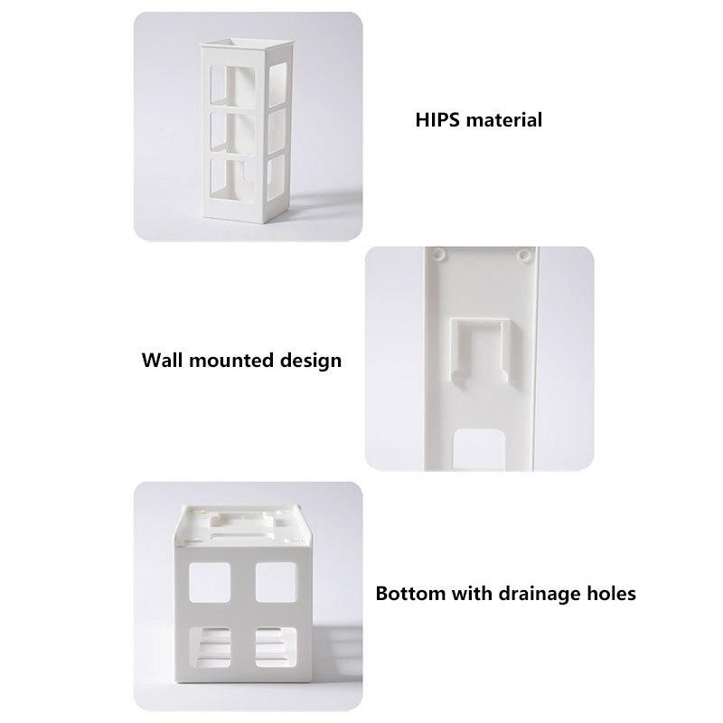 Ящик для хранения щипцов для завивки, настенный бытовой настенный без перфорации, полка для выпрямителя, парикмахерские инструменты, коробка для отделки