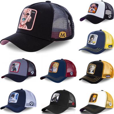 Новая брендовая кепка Snapback в стиле аниме с героями мультфильмов, хлопковая бейсболка унисекс, женская сетчатая кепка в стиле хип-хоп для папы, дропшиппинг