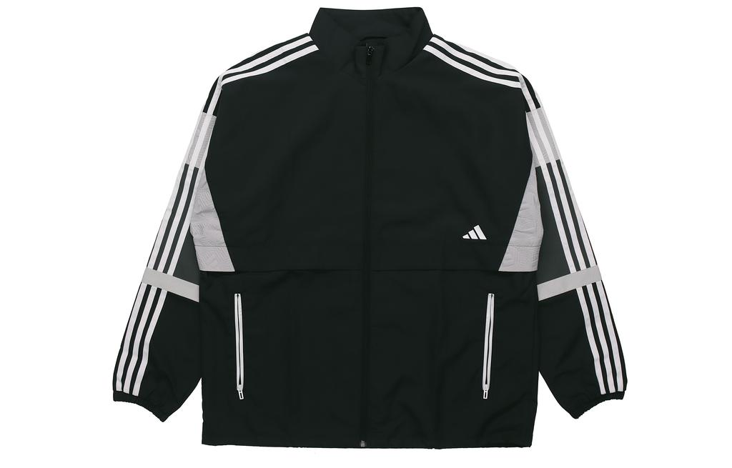 adidas Куртки Мужские Черные Стойка Умеренные Другие GL0402