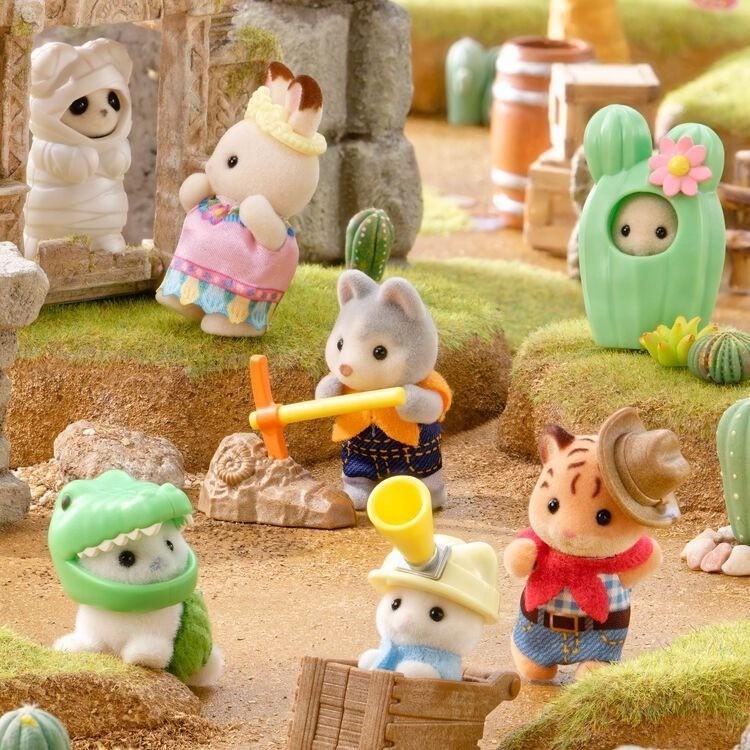 Sylvanian Families Baby Adventure Series Tiger Spike Calico Critters Japan