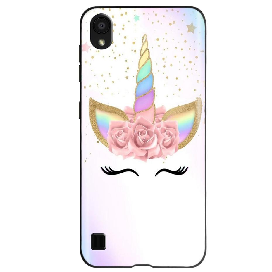 Fashion Cool Painted Case For ZTE Blade A5 2019 Soft SIlicone TPU Black Shockproof Bumper For ZTE A5 (2019) BladeA5 A 5 Funda
