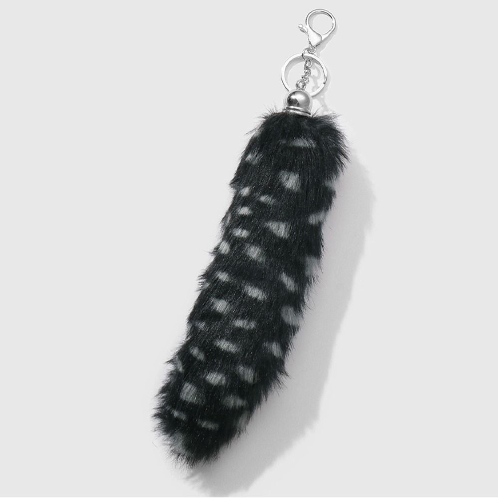 Retro Tail Hanging Keychain Ornament Bag Charms Sweet Cool Fur Tails Pendant  Jewelry Gifts