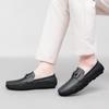 Fashion Slip-On Casual Shoes Men's Genuine Leather Loafers Comfortable Soft Sole Classic Driving Moccasins for Men Business Dress Shoes