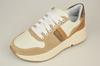 Кроссовки женские 920 36 Бежевые кожа