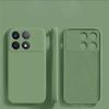 Для Poco X6 X 6 Pocox6 Pro 5G чехол роскошные жидкие силиконовые чехлы для телефонов для Xiaomi Poco X6 X 6 Pro Pocox6 Pro 5G противоударный мягкий чехол
