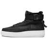 SF Air Force 1 Mid Черный Антрацит Белый GS AJ0424-004