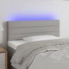 VidaXL LED Headboard Bedroom Furniture Single Bed Accessory Headboard Interior Light Grey 3121734
