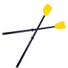 1 Pair Kayak Paddle Exquisite Workmanship High Strength PVC Detachable Lightweight Canoe Paddle for Rowing