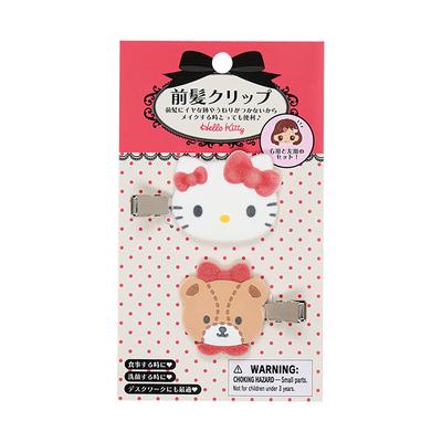 Sanrio Hello Kitty Челка Набор из Правой и Левой Возраст 3 и 151220 Зажимы, Лицом, Вверх,