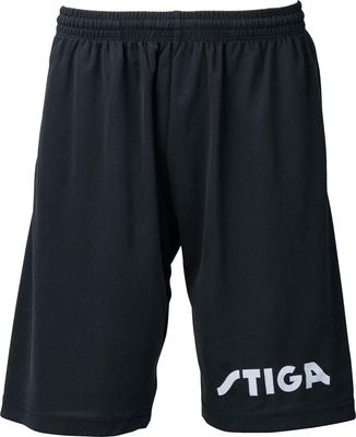 Шорты для настольного тенниса Stiga, Полушорты, Черные, Размер L