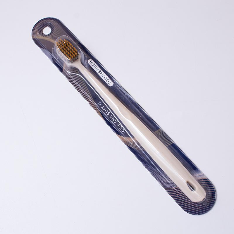 Зубная щетка с широкой головкой и мягкой щетиной для пар — для домашнего и ежедневного использования