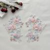 Sequin Embroidery Sequin Applique Patch Lace Fabric Lace Fabric Patch Embroidery Lace Patch
