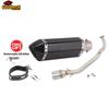 Slip On For YAMAHA Cygnus Gryphus 125cc Full System Motorcycle Exhaust Escape Moto Front Pipe Muffler With Reomvable DB Killer