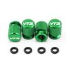 AGB3   4Pcs VTS Custom LOGO Car Wheel Tire Valve Caps Airdust Covers For Citroen C3 C4 C5 Berlingo Elysee Quatre Saxo C4L Xsara Picasso