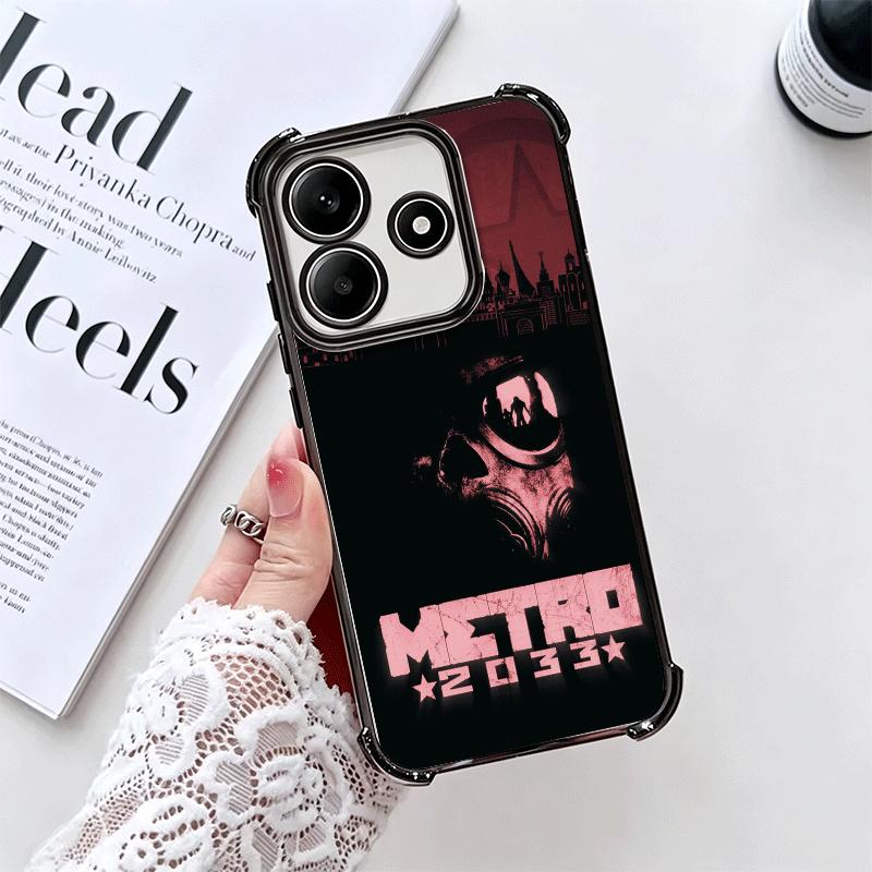 Мягкий чехол для телефона Metro 2033 для Xiaomi Redmi Note 14 15 Pro Plus 13 12 11S 11T 5G 10 9S 9 Покрытие Защита от падения Fundas