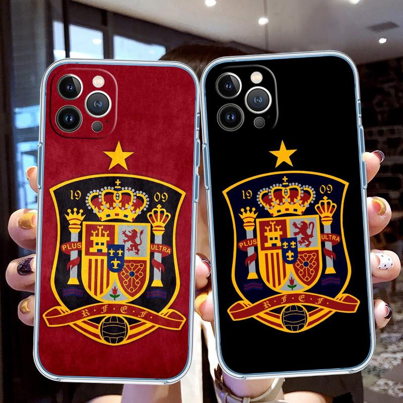 PP57 Spain Flag Phone Case for Motorola Moto E13 E15 E20 E22 E22I E22S E30 E32 E40 E7 E7I G Plus Power Play Stylus G22 G14
