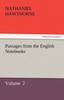 Книга Passages from the English Notebooks