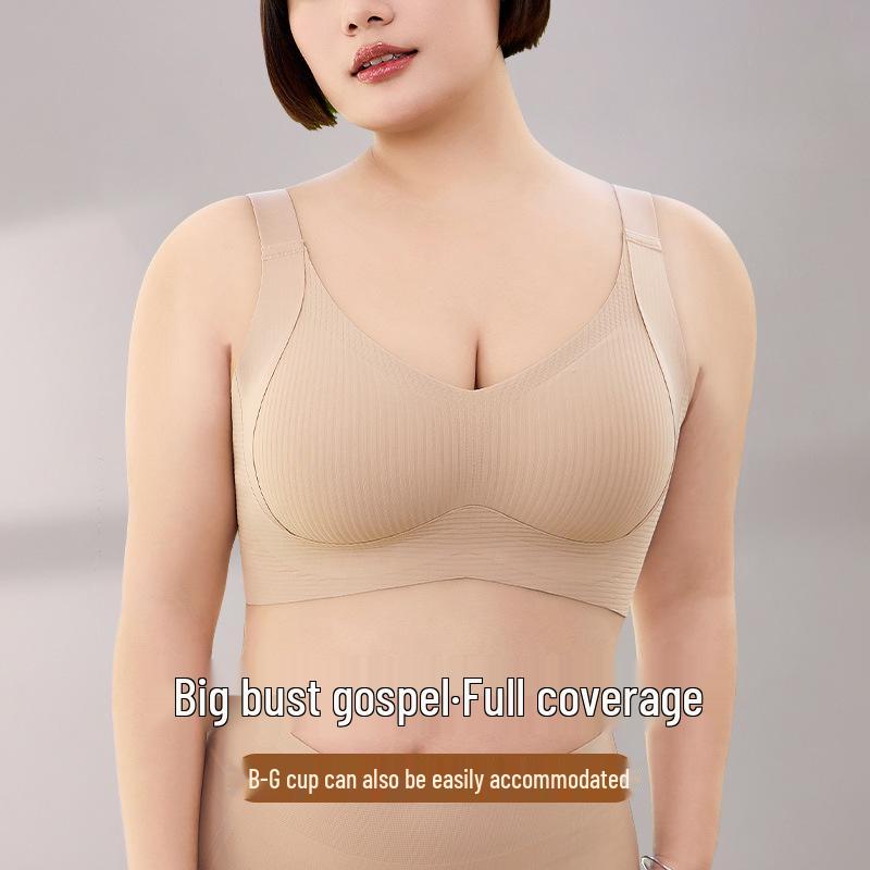 Бюстгальтер полной чашки Comfort Fit для большой груди - Дышащий, Предотвращающий провисание, Чашка F/G